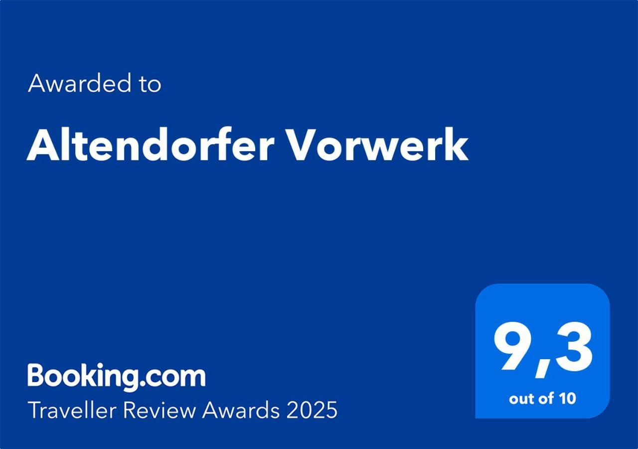Altendorfer Vorwerk - Ferienapartments Zewnętrze zdjęcie